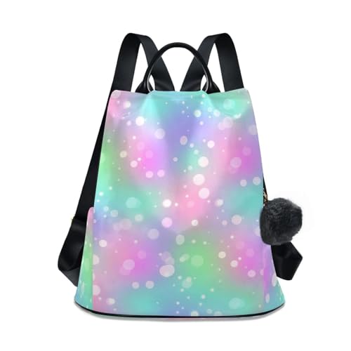 Sac à dos de voyage en sergé rose pastel aux finitions soignées