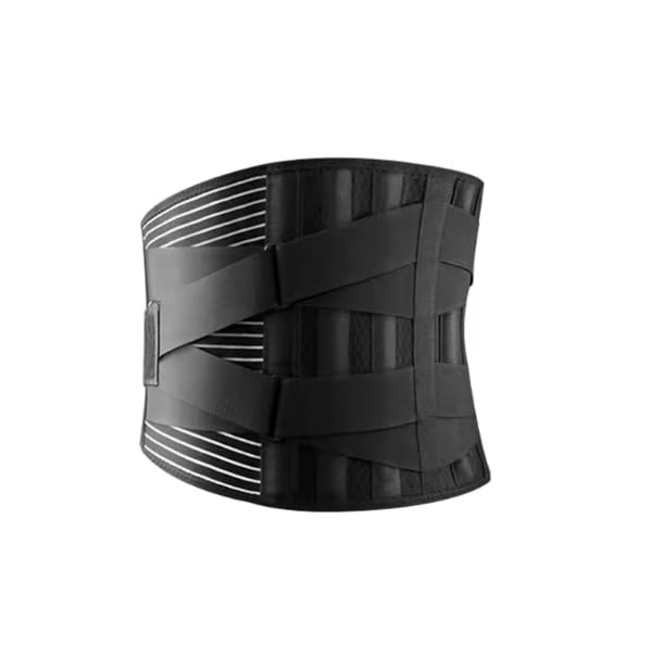 Miniatura 4 de El mejor soporte de espalda para el dolor de espalda baja, soporte lumbar, soporte de espalda ajustable (grande)