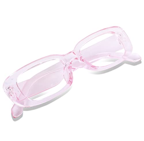 Image of IFLASH Rectangle Sunglasses for Women Retro Driving Glasses 90s Vintage Fashion Narrow Square Frame UV400 Protection Glasse