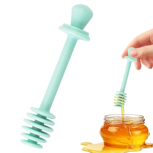 honey stirrers, Sturdy portable honey spoon dipper, coffee server, tea blender, beverage stirrer, kitchen utensils, gadgets, 5.0