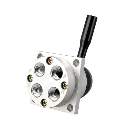 Válvula de control de flujo manual 4HV310-10 rotativa de 3 posiciones 5