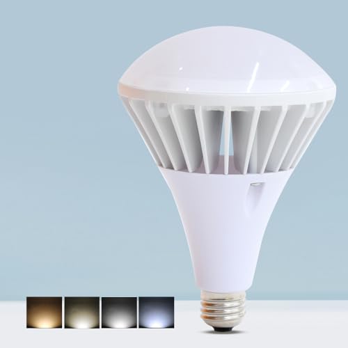 ≪一番明るい7000ルーメン≫バラストレス水銀灯 LED E26 100V 200V兼用 LEDビーム電球 LEDバラストレス水銀灯ランプ LED電球 E26 LED高天井照明 水銀灯交換 LEDスポットライト ビームランプ PAR38 LED E26 消費電力35W LED看板灯 LED レフランプ IP66防水防塵 倉庫 店舗照明 看板照明 施設照明 (昼光色6000K) - 飛魚 - 商品画像