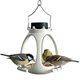 Nichoir Lumineux Solaire,Lanterne Solaire Décoration Extérieur | Mangeoire pour Oiseaux Sauvages,pour Balcon Terrasse Mésanges Moineaux Jardins Verdiers Nature
