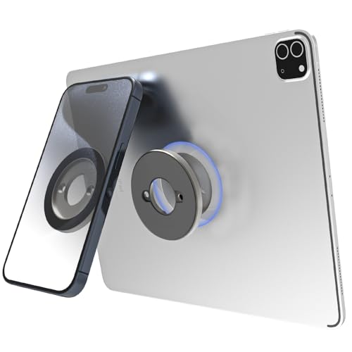 LYFPOOM Support Mural magnétique - [Pack de Deux amélioré], Support magnétique pour Tablette pour la Cuisine/la Maison/Le Bureau, pour iPad, Sumsung Tab,...