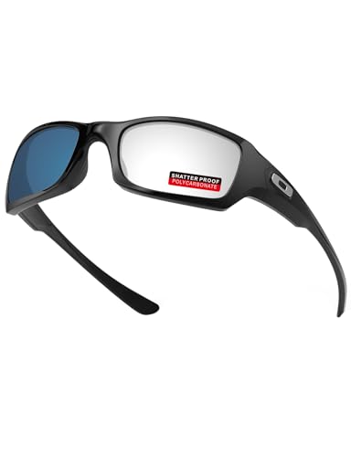 Image of PRO+ Polycarbonate Replacement Lenses & Nose Pads for Oakley Fives Squared(4+1) OO9238 Sunglasses