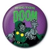 Marvel Doctor Doom Button. Offiziell lizenziert