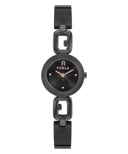 [FURLA(�t����)] �t���� �A���R�`�F�[�� �E�H�b�` �N�H�[�c ���퐶���h�� �~�l�����K���X �u���b�N������ WW00015022L7 ���f�B�[�X [���s�A���i]