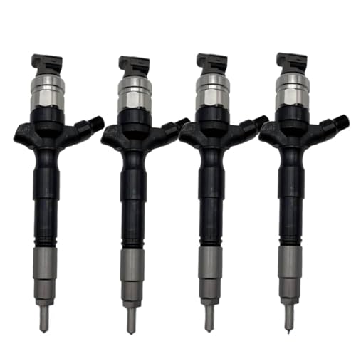 4X Fuel Injector 095000-7410 23670-39215 Compatible With Toyota Hilux Prado D4D 1KD-FTV
