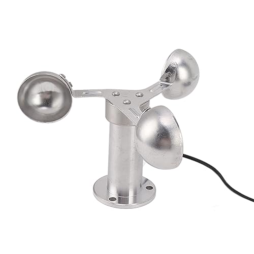 Premium -Aluminium -Oy -Anemometer -Sensor für Windgeschwindigkeitsmonito mit 8 M Kabel und Drei Tassen Design
