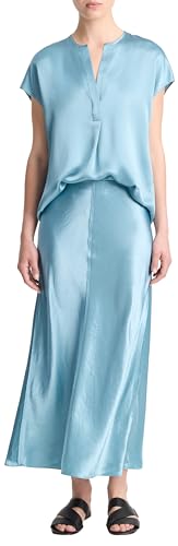 Blouse demi-plkt à manches courtes femme col tunisien été chic