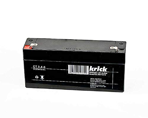 Preisvergleich Produktbild Krick Bleiakku 6V / 3,4Ah