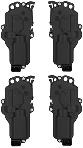 Power Door Lock Actuator 4 Pack Right & Left Side Compatible with Ford, Mercury, Mazda, Lincoln Vehicles - F150 F250 F350 Excursion Expedition Mustang - Replaces 746-148 6L3Z25218A43AA 6L3Z25218A42AA
