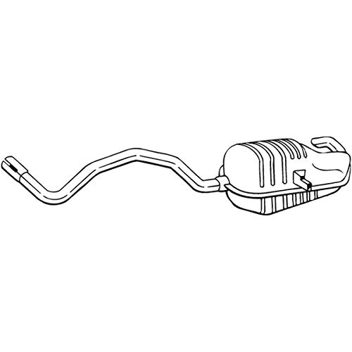 Preisvergleich Produktbild Bosal 280-819 Endschalldämpfer
