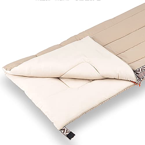 Jianghuayunchuanri Bequemer Schlafsack Umschlag Schlafsack Erwachsene Outdoorzelt Camping Einzelne tragbare Schlafsack Indoor- und Outdoor-Aktivitäten (Farbe : Grau, Size : 190x75cm) - Image 4