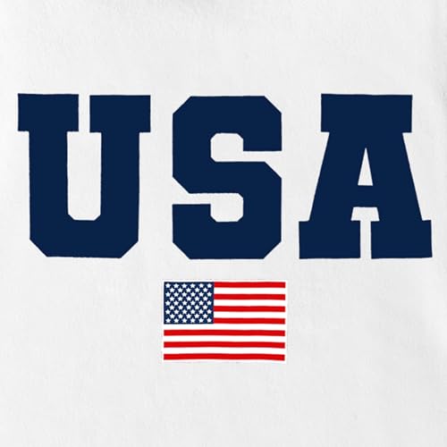 Image of 4th of July Shirts Toddler Boys Girls American Flag USA T-Shirt Kids Patriotic Tee Tops