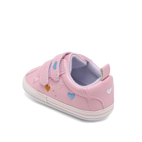 Image of Clowora Baby Boys Girls Shoes Non-Slip Rubber Sole Sneakers Infant First Walking Toddler Crib Shoes Newborn Loafers Flats.