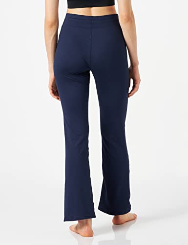 AURIQUE Leggings per Yoga Donna, Blu Marino, 46