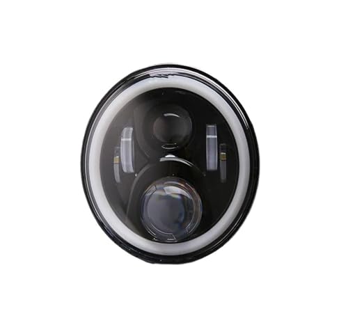 Faro Moto Per Ducati Per Monster 1000 600 1993-2005 2006 2007 2008 Faro Anteriore A LED Da 7 Pollici Nero Per Moto Motociclo Faro(B)