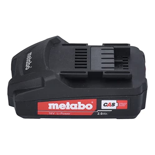 Metabo Li-Power Akkupack 18 V 2,0 Ah CAS Li-Ion Akku (625596000) mit Ladestandsanzeige – Ansicht 2
