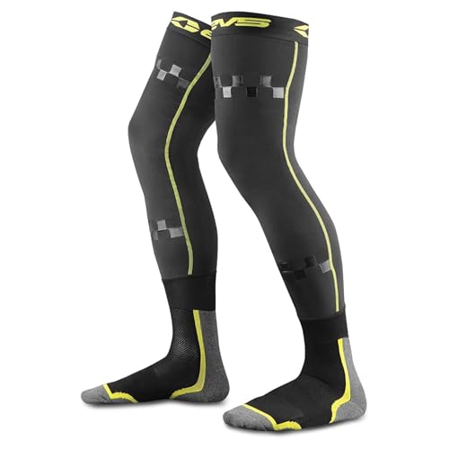Image of EVS TUG Fusion Socks (1 Pair), Compression Moisture-Wicking, Cooling | Compression sock with reinforced heel /toe, moisture-wicking comfort, contoured stay-put fit, boot-ready support