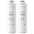 One Set of Filters for T2-600T Reverse Osmosis System Replacement Cartridges