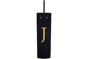 Personalized Letter J Tumbler: Your Monogrammed Skinny Tumbler