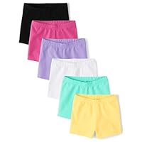 The Children's Place,Baby-Girls,and Todder Cartwheel Shorts,French Rose 6-Pack,18 Months,24 Months