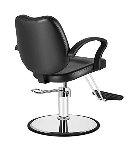Beauty Mega Black Hydraulic Barber Styling Chair Hair Beauty Salon Equipment #TOP1