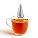 Feelife Cone Tea Infusers for Loose Leaf Tea, 304 Stainless Steel Tea Strainer Fine Mesh, 1.8” x 3” Loose Leaf Tea Steeper with a Drip Tray
