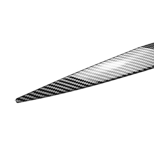 Cache paupière de phare BMW X6 E71 E72 2008-2014 noir carbone tuning - 5