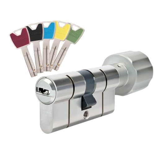 Cylindre de serrure à bouton P6PS Abus 45boutonx55