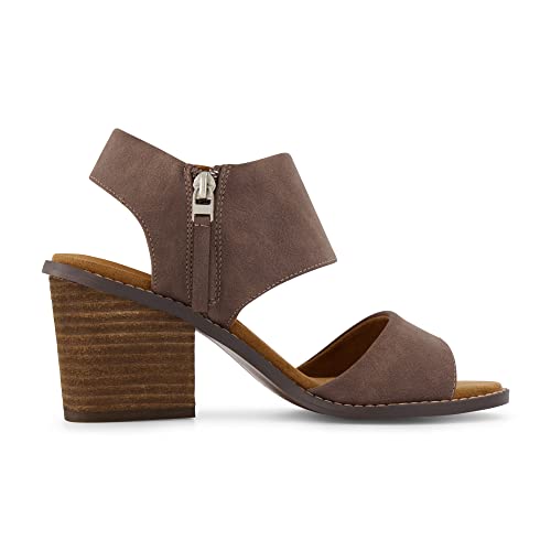 CUSHIONAIRE Women's Rosanna cut out sandal +Memory Foam and Wide Widths Available4