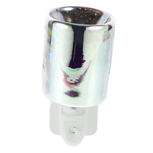 ZUNOXAZ Lámpara Aromática con Diseño Deslumbrante Calentador de Cera sin Humo Enchufable para Hogar y Regalo Ocasiones Especiales