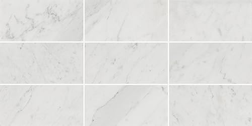 TileHQ 3" x 6" Marble Natural Stone Wall Tile in