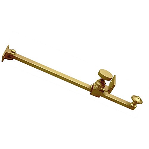 Euroart Inward Adjustable Casement Stay (Solid Brass) 250Mm In Polish Brass By