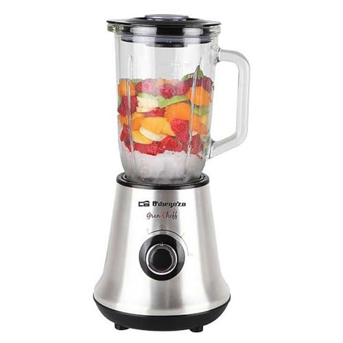 Orbegozo BV 3500 16456 Batidora de vaso, 500 W, Gris