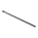 Verocious Motorsports Straight Wire Universal Exhaust Hanger - 3/8" 304 Stainless Steel (11.5" Long)