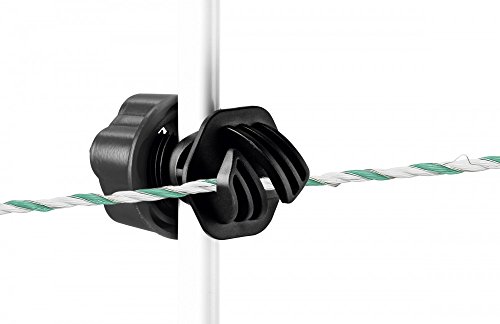 Kerbl 50 Stück Schraubisolator Vario Plus für Litze Draht Seil Weidezaun äußerst robust