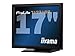 Produktbild iiyama ProLite T1731SR-B1 43 cm (17") Resistiver SXGA Touch Monitor Single Touch, VGA, DVI, IP54, Schwarz