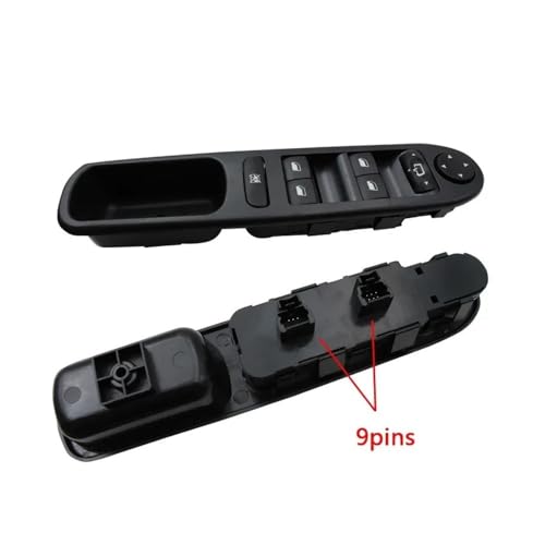Interrupteur commande vitre électrique : bouton de commutation lève-vitre pour 307, CC, SW - 3