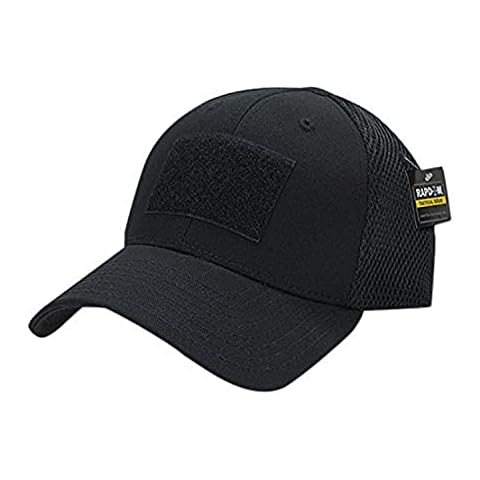 Rapdom Tactical Tactical Air Mesh Flex Caps, Black Cover