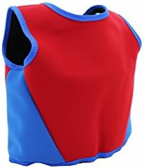 SwimMad Child's Swimming Jacket 18-30Kg 3-6 Years (Red/Blue) - 8 Removable Floats