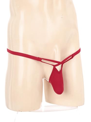 Mens Sexy Bulge Pouch G-string Underwear Stretchy Jockstrap Thongs Bikini Underpants3