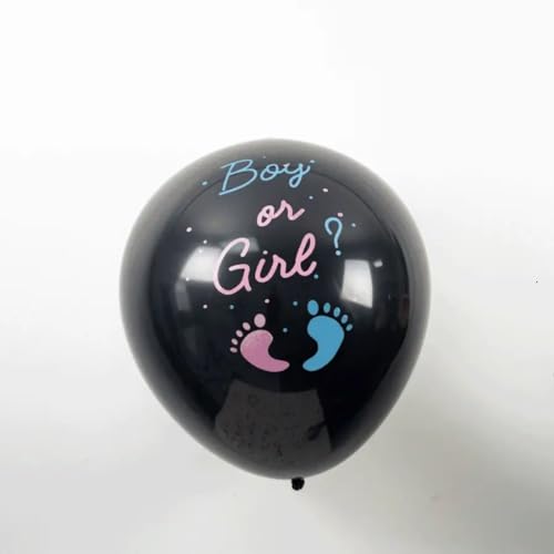 Klara'S Corner 5BG-BLACK 36 Inch Gender Reveal Balloon With Confetti Boy Or Girl Gender Reveal Decoration For Gender Reveal Party Supplies And Decorations thumb #6
