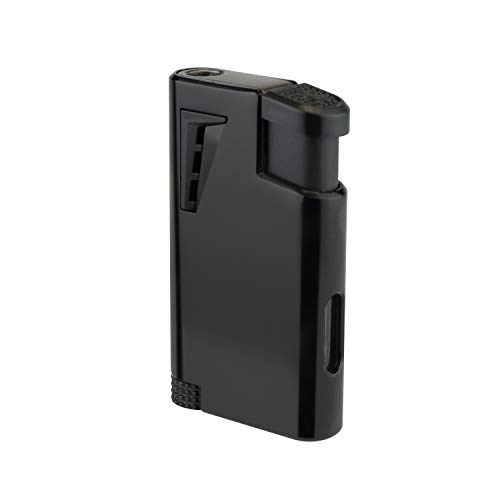 Encendedor antorcha Xikar XK1 llama simple negro miniatura 4