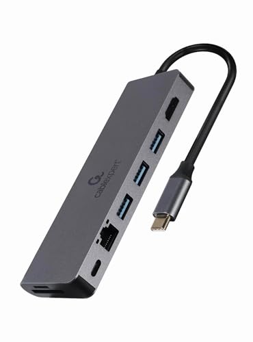 Hub USB-C Gembird pour travailler en déplacement avec écran HDMI 4K