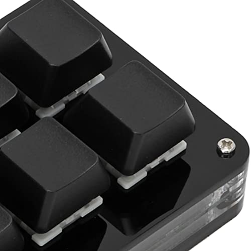 Clavier de jeu blanc compact à 6 touches pour un bureau épuré et moderne - 6