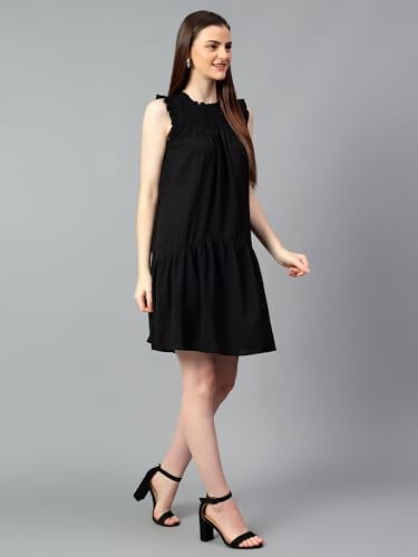 Image of KOTTY Women's Dashing Designs Charmed Whisper Black Dress