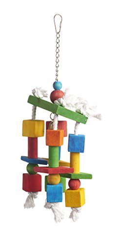 Image of Prevue Pet Products 60955 Bodacious Bites Crazy Legs Bird Toy, Multicolor