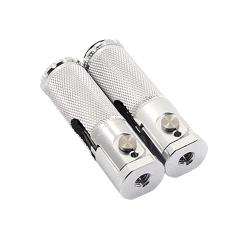 Supports de repose-pieds arrière pliables universels pour moto